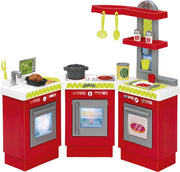 Ecoiffier Toys - 1699 - Modular Kitchen for Children 100% Chef - 21 Pieces - From 18 Months - Made in France