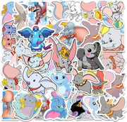 50 stuks stickers Dombo 4 tot 8 cm