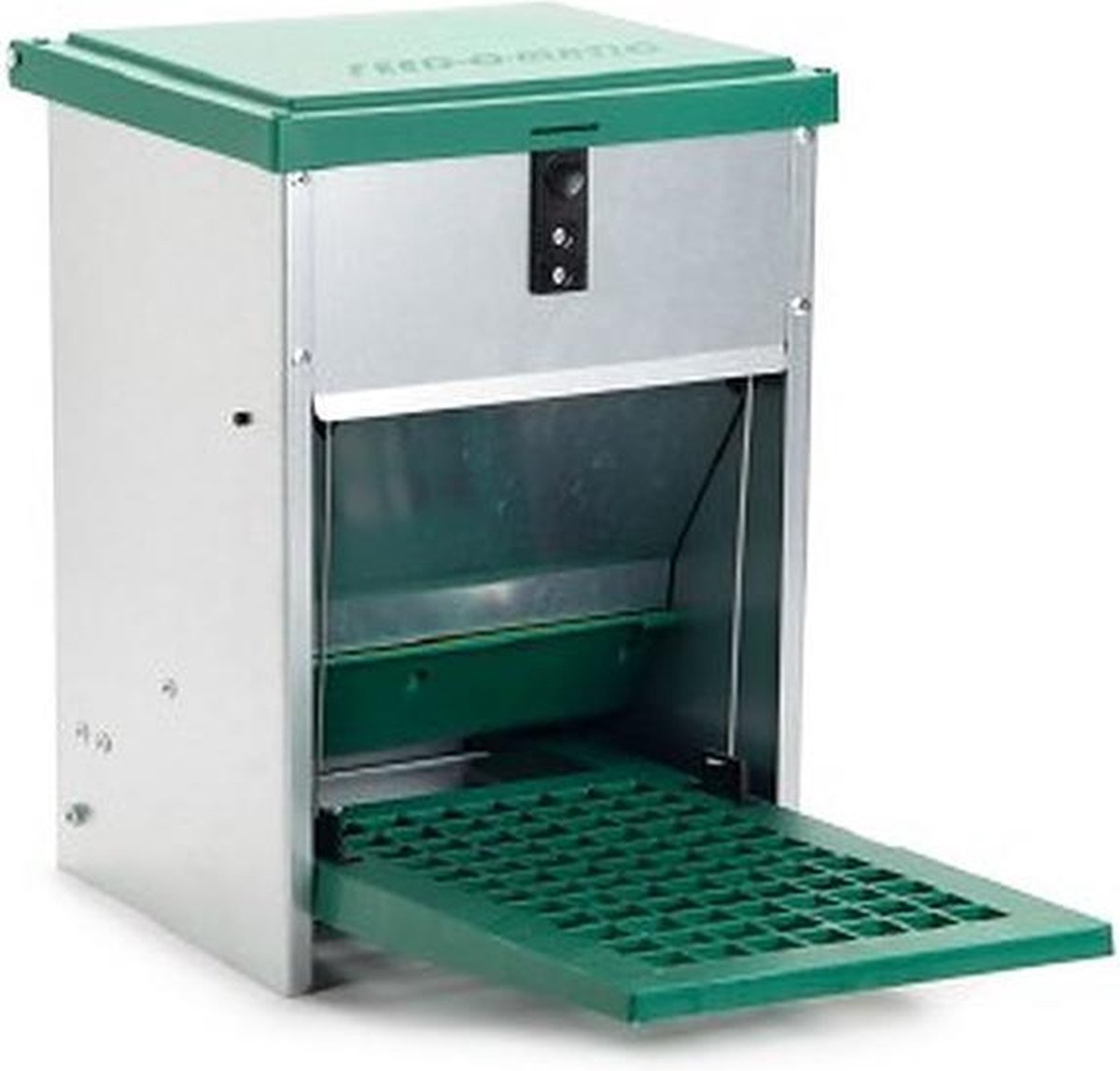 FEEDOMATIC AUTOMATISCHE VOERBAK D.M.V EEN VOETPLAAT - INHOUD: 5 KG