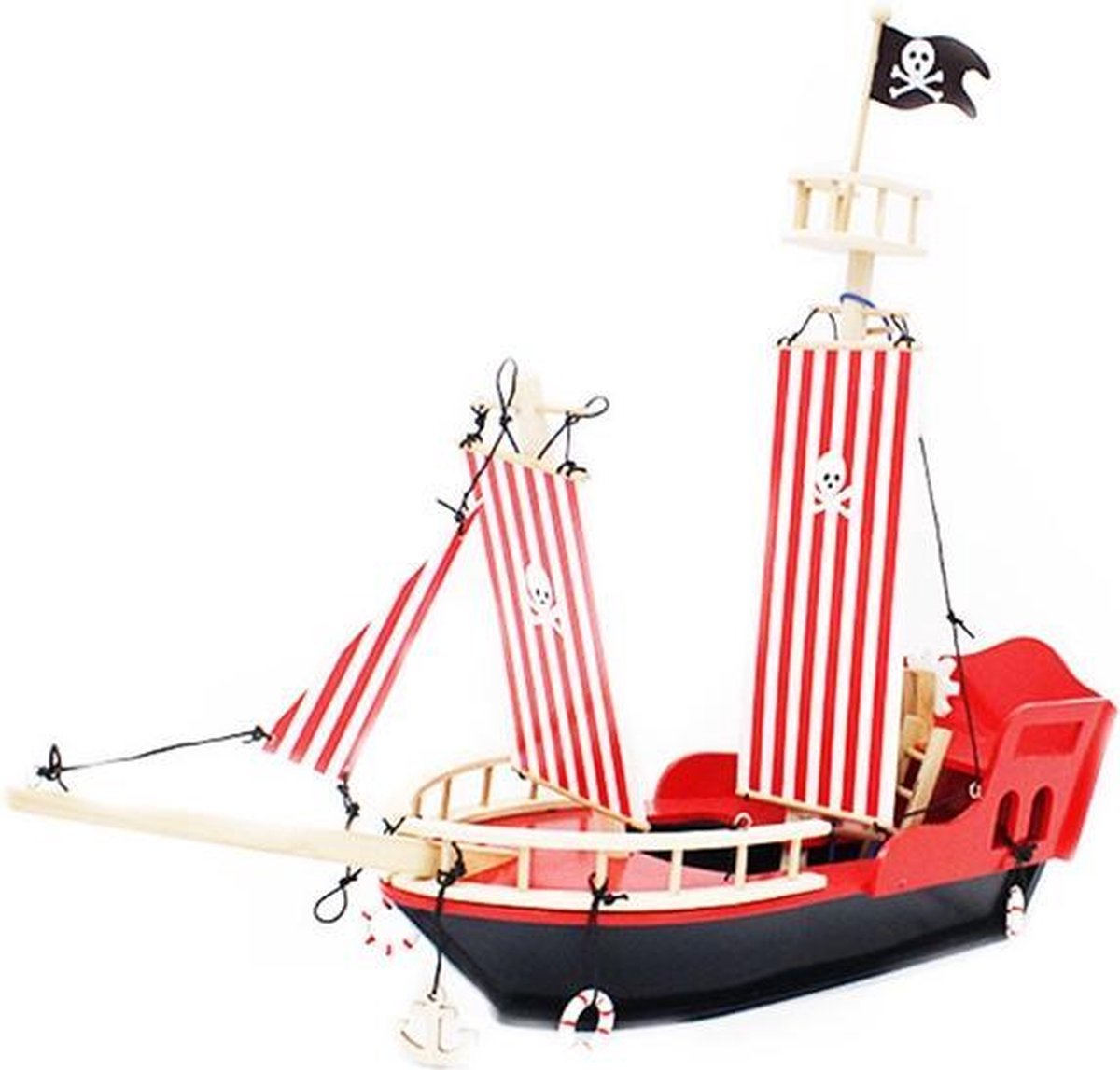 Wolplein Houten Piratenschip
