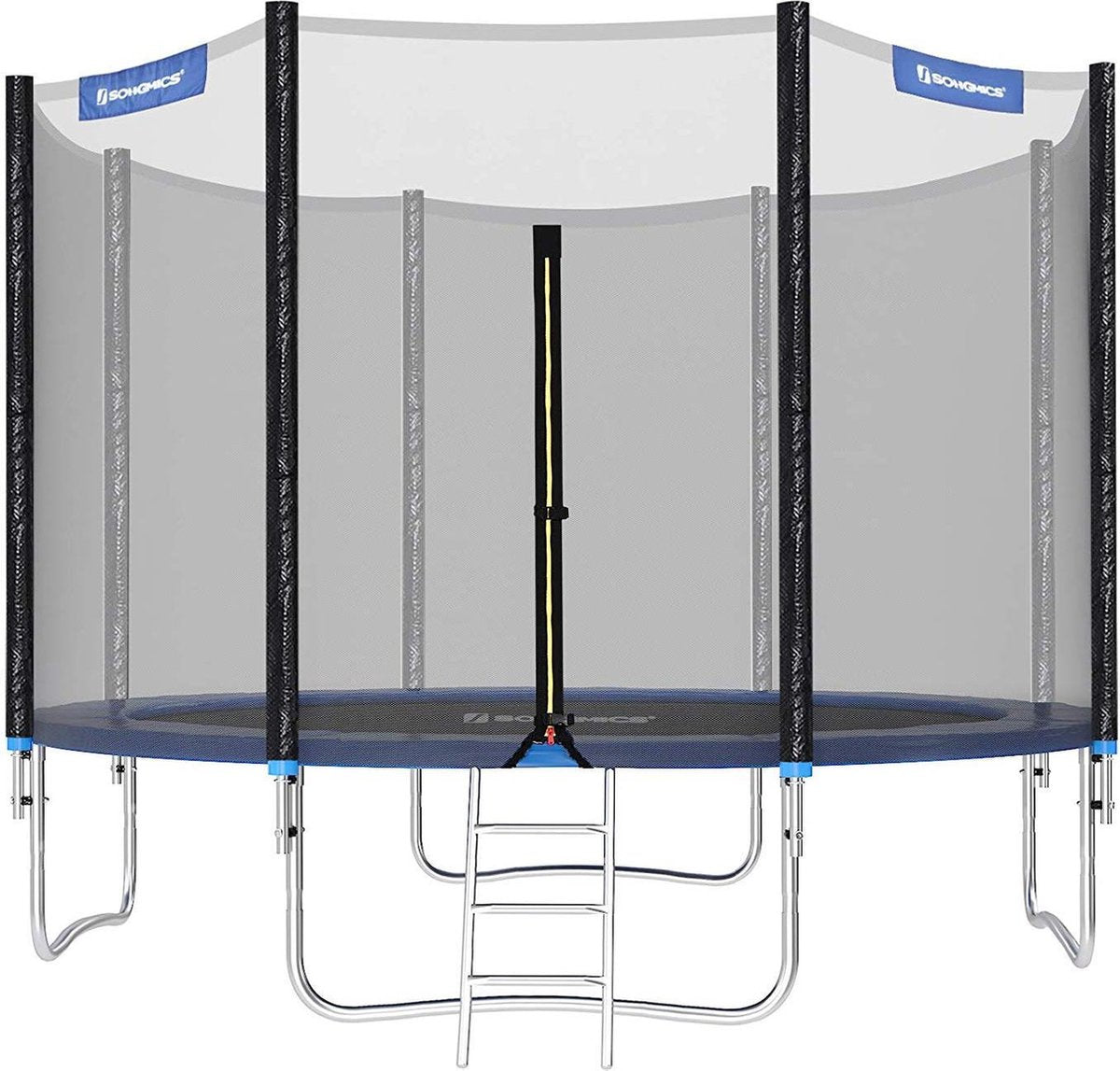 Nancy's Trampoline Met Veiligheidsnet - Trampolines - Tuin - Zwart/Blauw - Ø 366