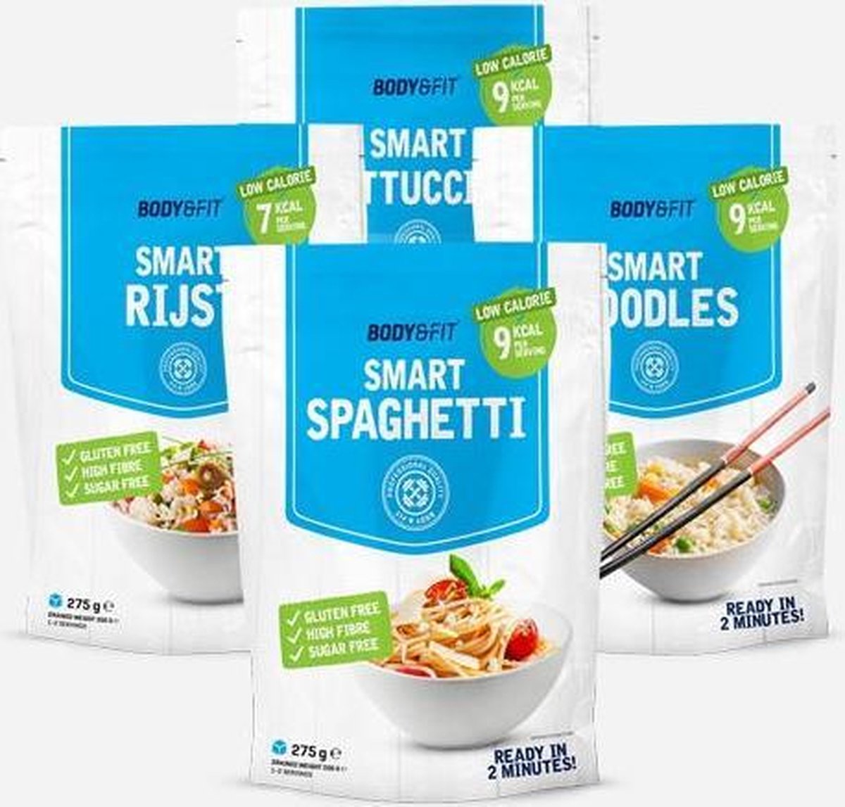 Body & fit Food Smart Pasta - Sport snack - 275 gram
