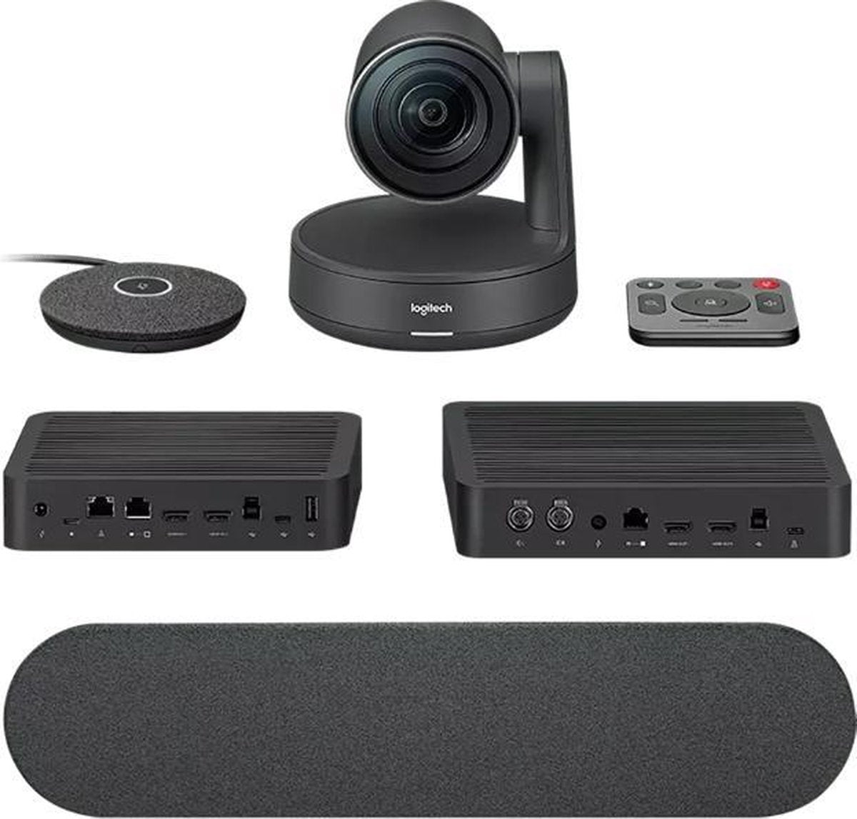 Logitech RALLY Plus - Eersteklas modulair videovergadersysteem voor grote ruimtes - 960-001218 - EMEA
