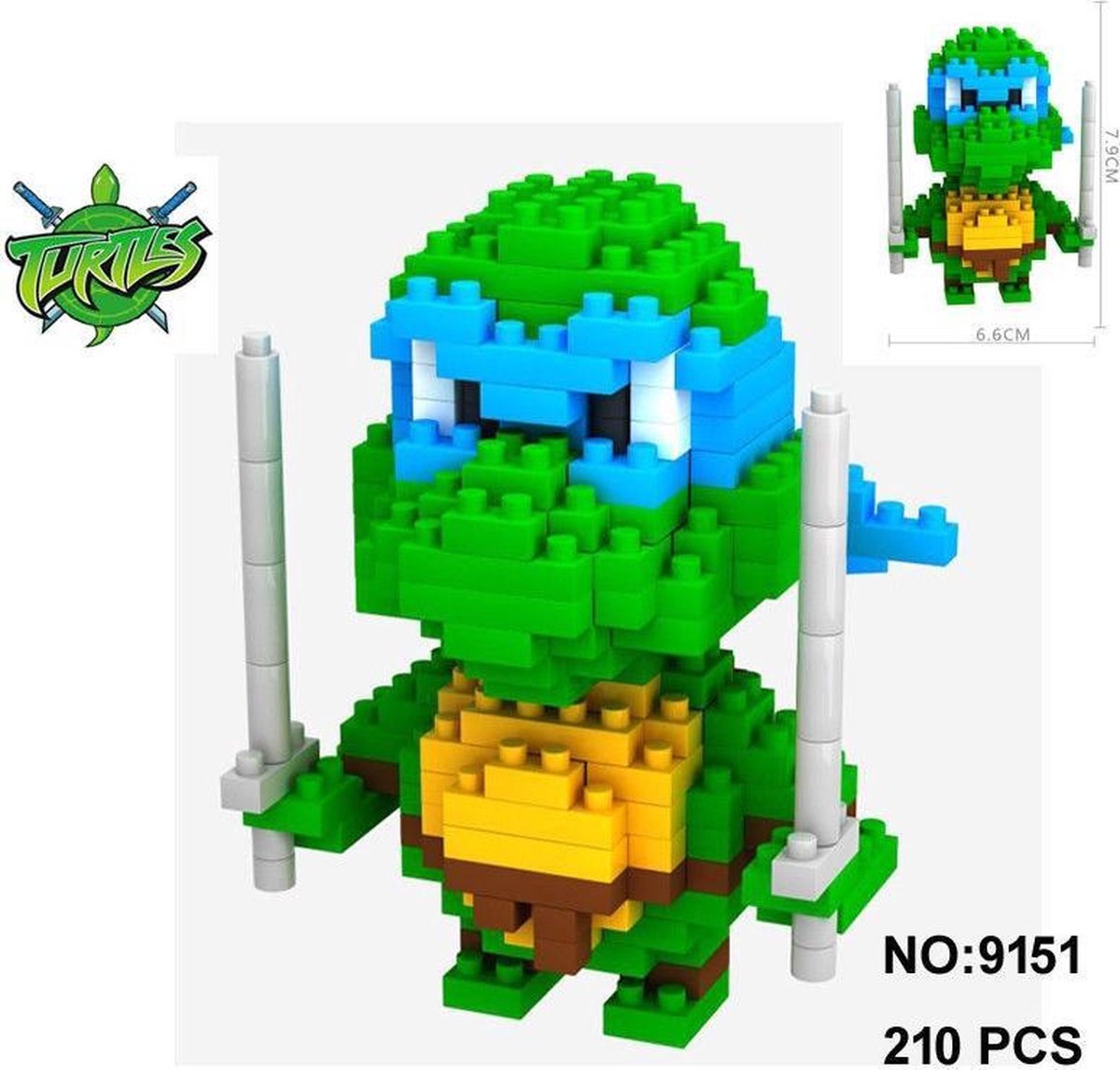 Nanoblocks Leonardo Turtles (TMNT) - LNO