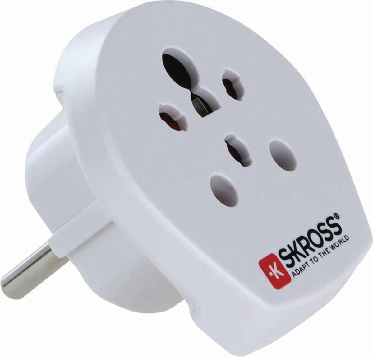 Skross Reisadapter India/Israël/Denemarken-naar-Europa SKR1500217E