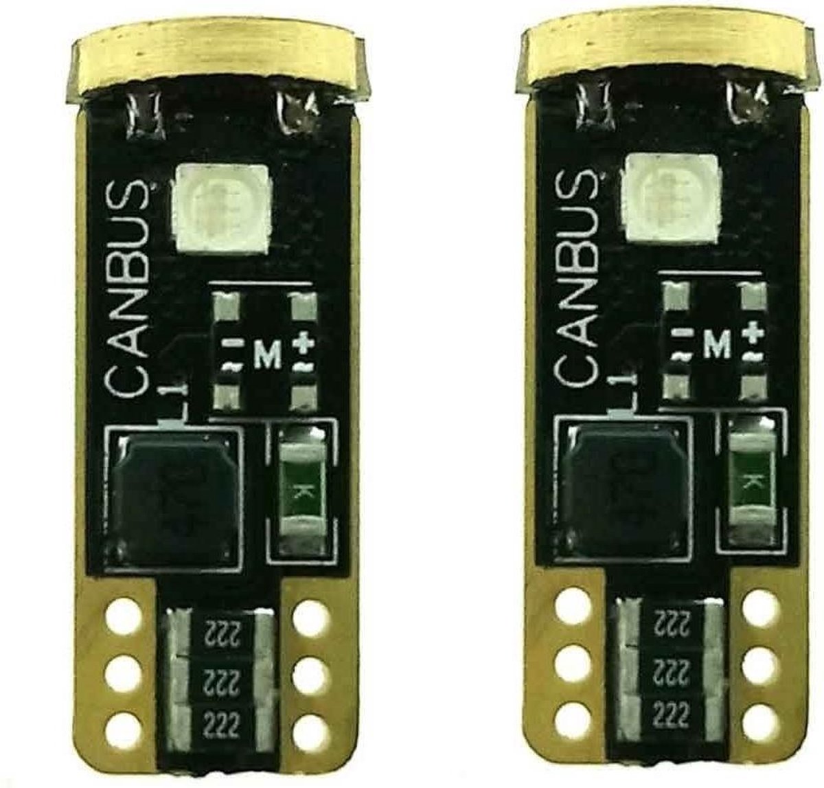 X-Line Canbus LED W5W Green Platinum Series