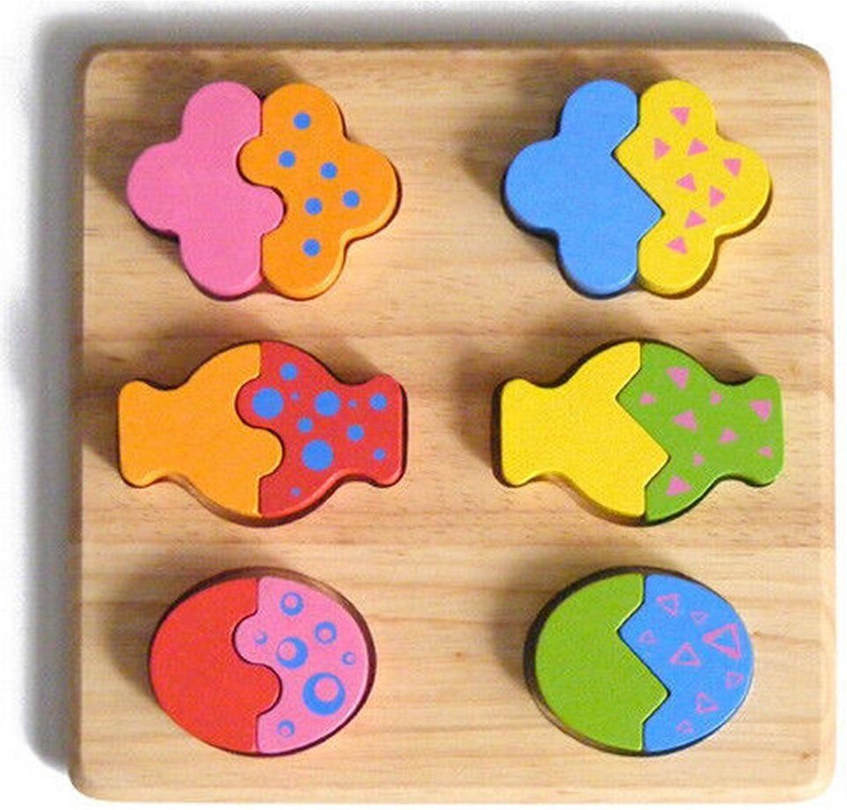 Pintoy Vormpuzzel mix en match