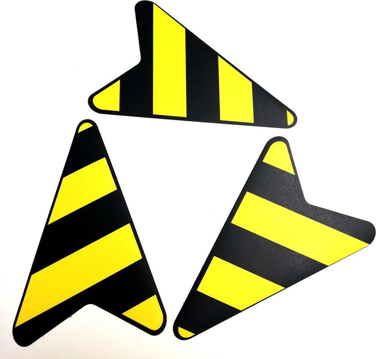 VLOERSTICKER PIJL - ROUTING - Antislip - 30 cm x 20 cm - 4 Stuks
