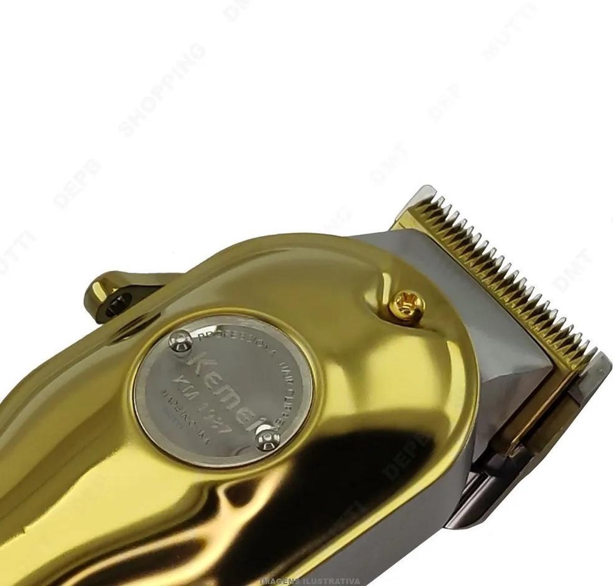 Kemei 1987 Professional – Speciale Editie - Gold Metaal - Powerfull Major Motor - Fast Charging Functie - Goud Kleur