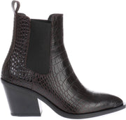 HIP D1942 Chelseaboots Donkerbruin - Maat 41