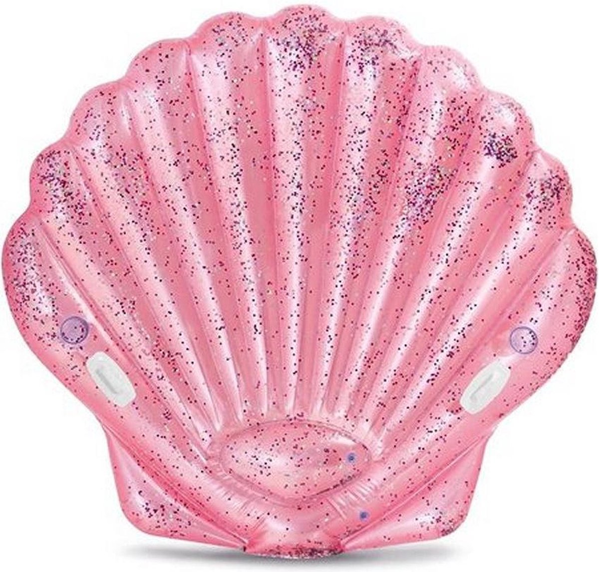 Intex 57257EU Opblaasbare Glitter Zeeschelp 178x165x24 cm Roze