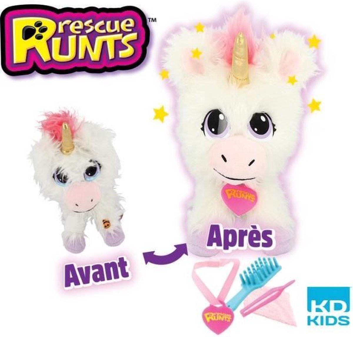 REDDINGSRUNTS Eenhoorn Pluche voor kinderen