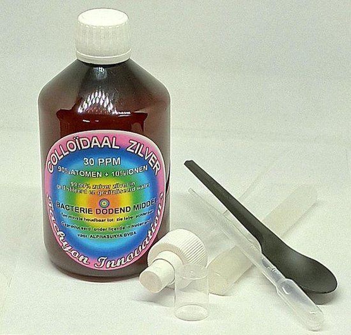 Colloïdaal zilver atomisch 1000 ml 30 PPM