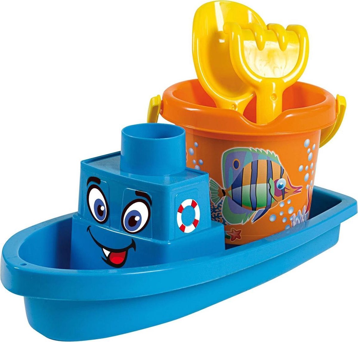 Androni Strandset Crazy Fish 4-delig