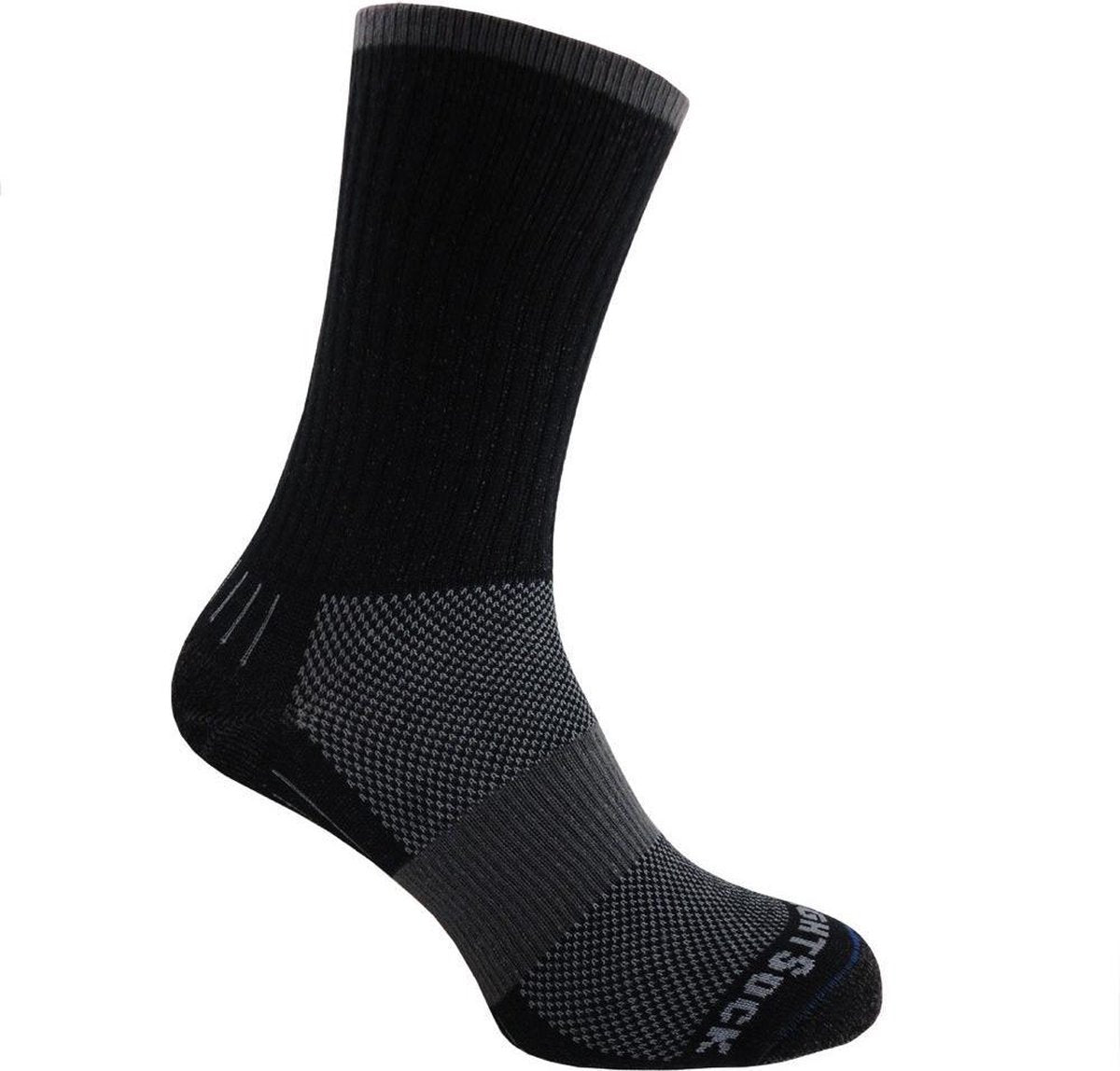 Wrightsock Escape Crew - Zwart - 34-37