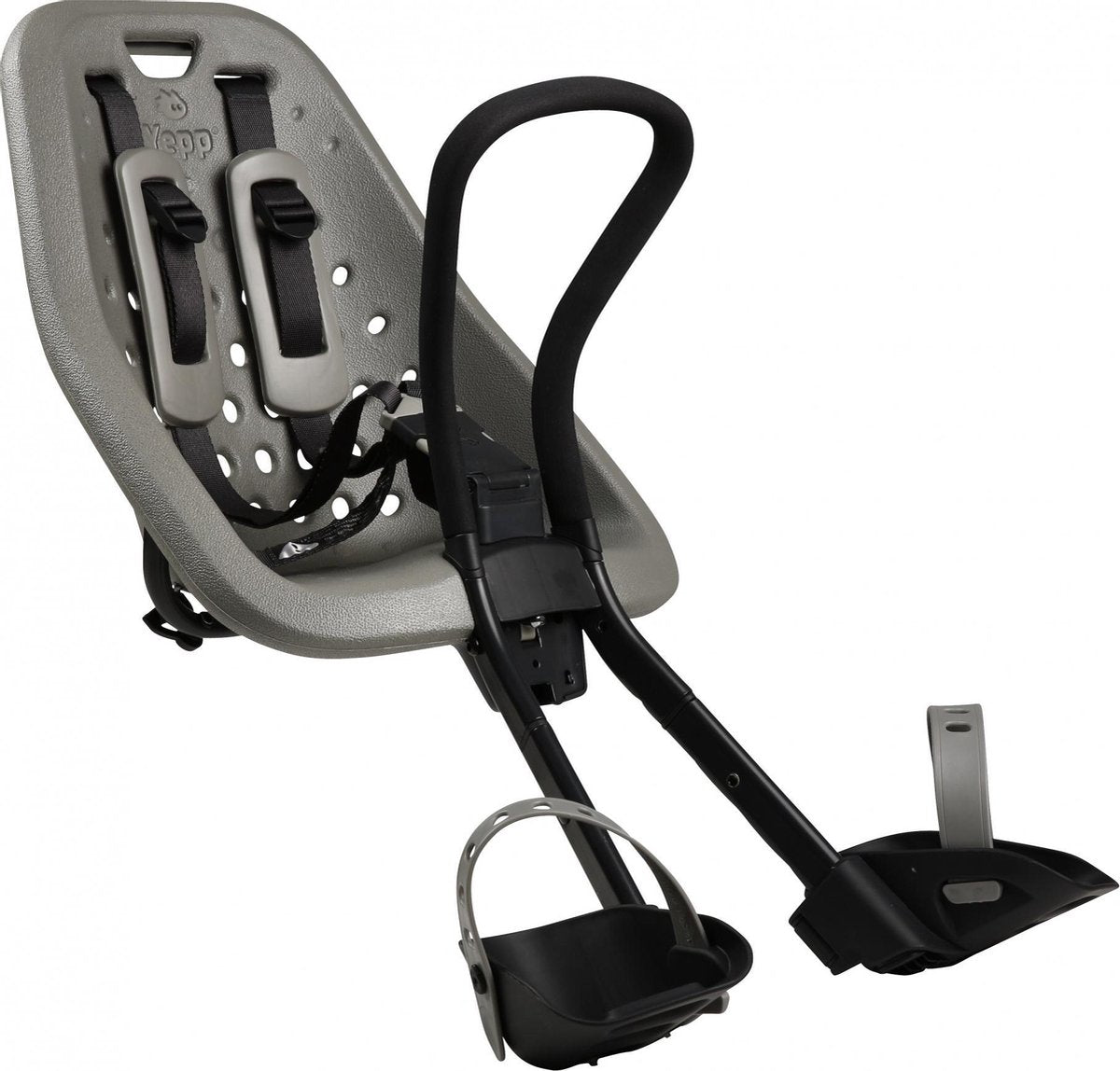 Thule Yepp Mini Fietsstoeltje Voor Stuur - Zilver