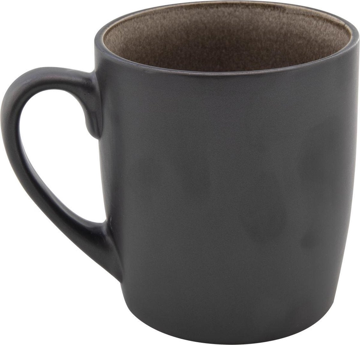 Studio Tavola Koffiemok Dark Brown 35 cl - 6 Stuks