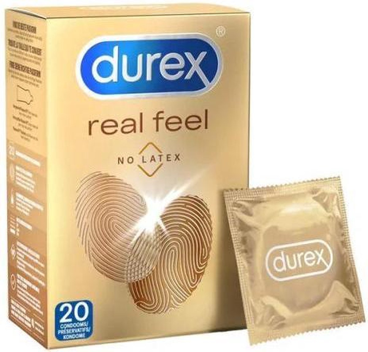 Bundle - Durex - Durex Real Feel Condooms - 20 st. met glijmiddel