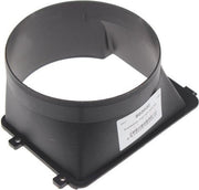 NOVY - ADAPTER UITLAATSTUK ZWART - Ø 125mm - 603032