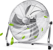 Aigostar Clover 33QNV - Vloerventilator - Chroom - Ø 51 cm - 100W