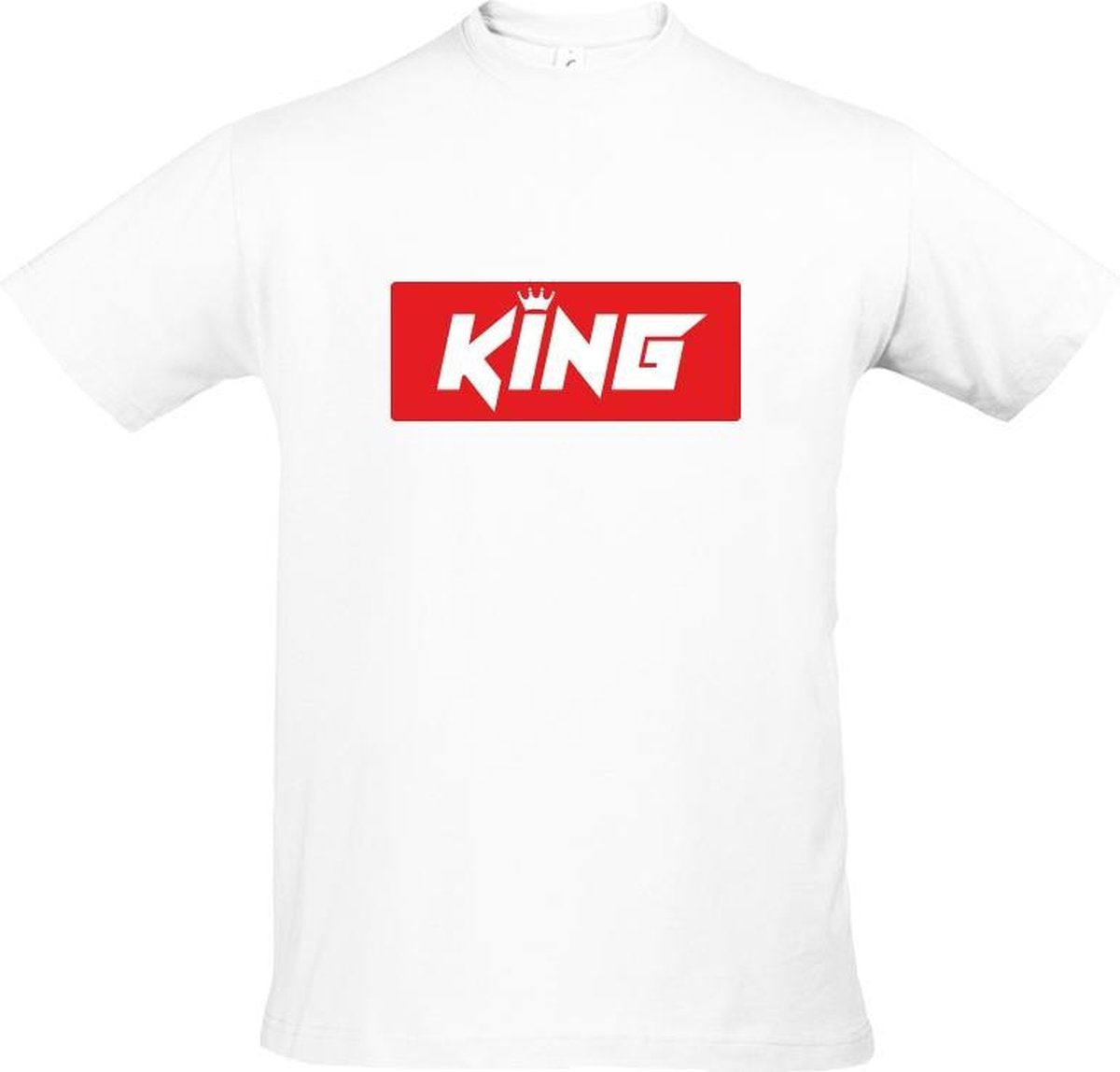 Bc King - Koning - Koningsdag - Stoer - Kroon Unisex T-shirt XS