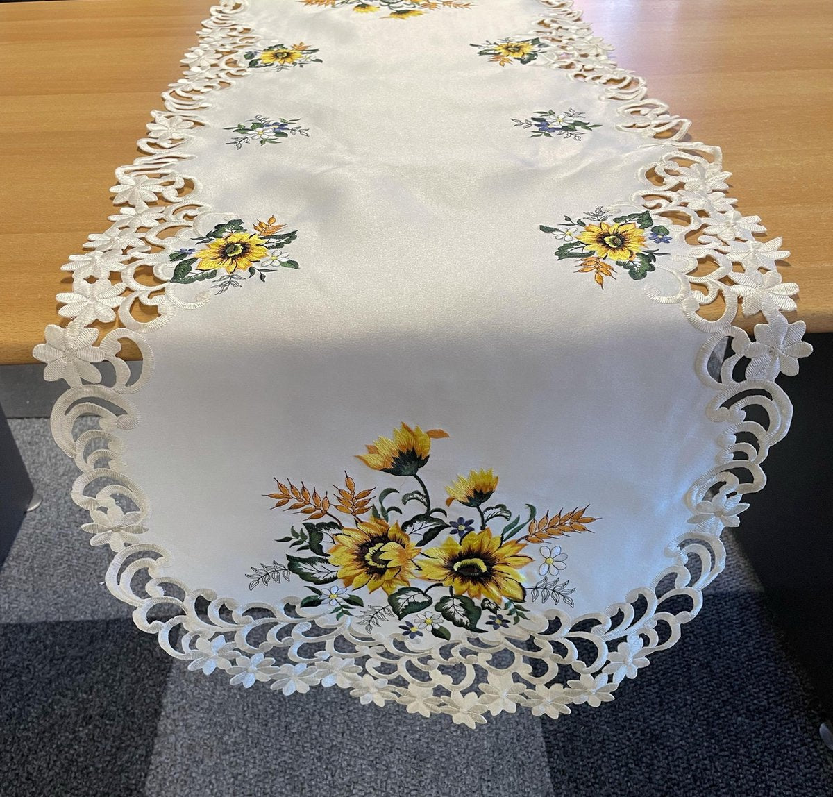 Tafelkleed - Zonnebloem - Loper 130 cm