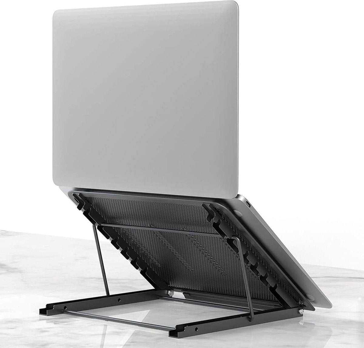 Handify® Verstelbare Ergonomische Laptop/Notebook Standaard Universeel - Lichtgewicht laptop Apple Macbook Pro/Air