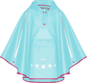 Playshoes Regenponcho Opvouwbaar Turquoise Junior Maat M