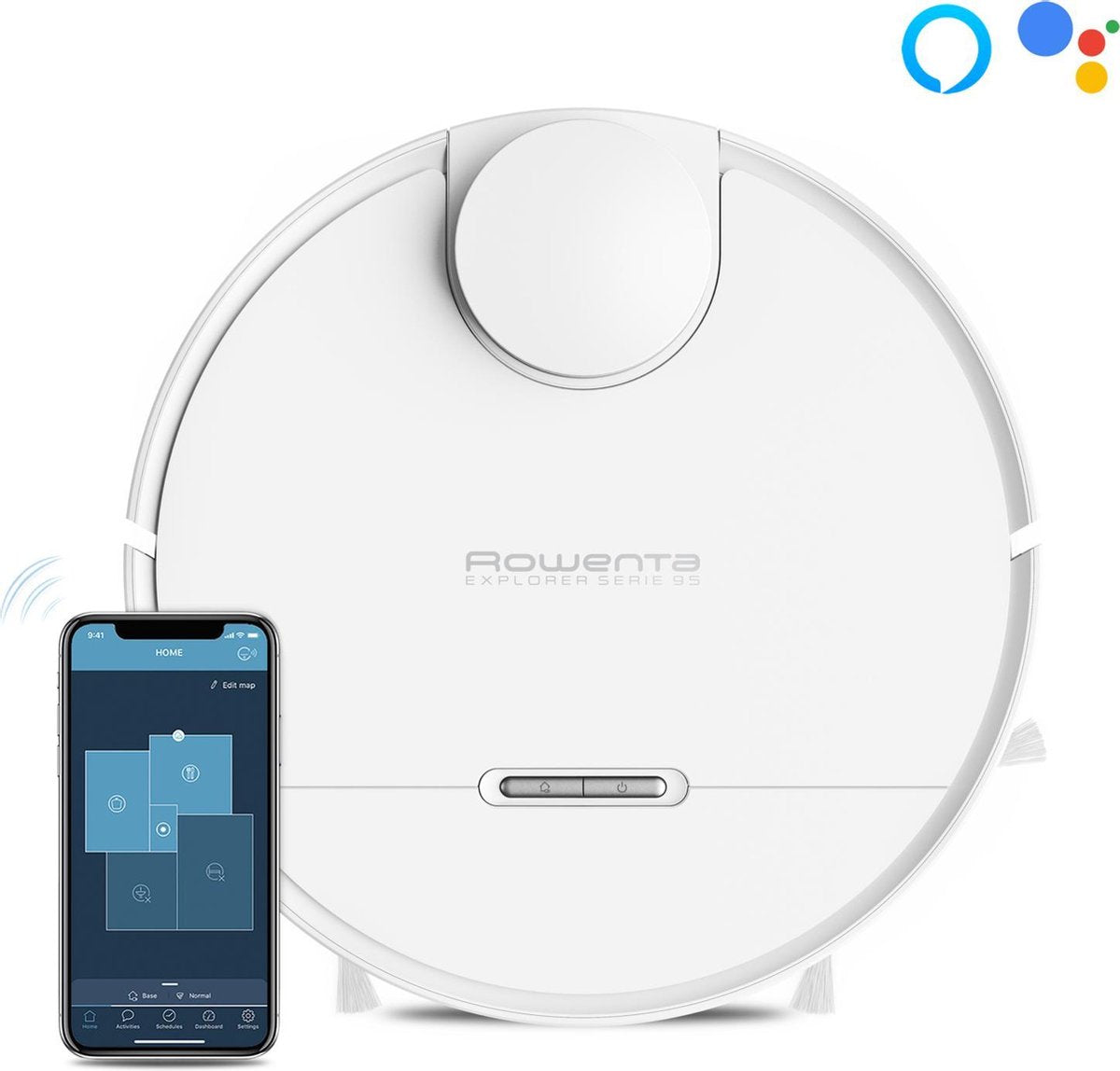 Rowenta X-plorer serie 95 RR7987 - Robotstofzuiger met dweilfunctie