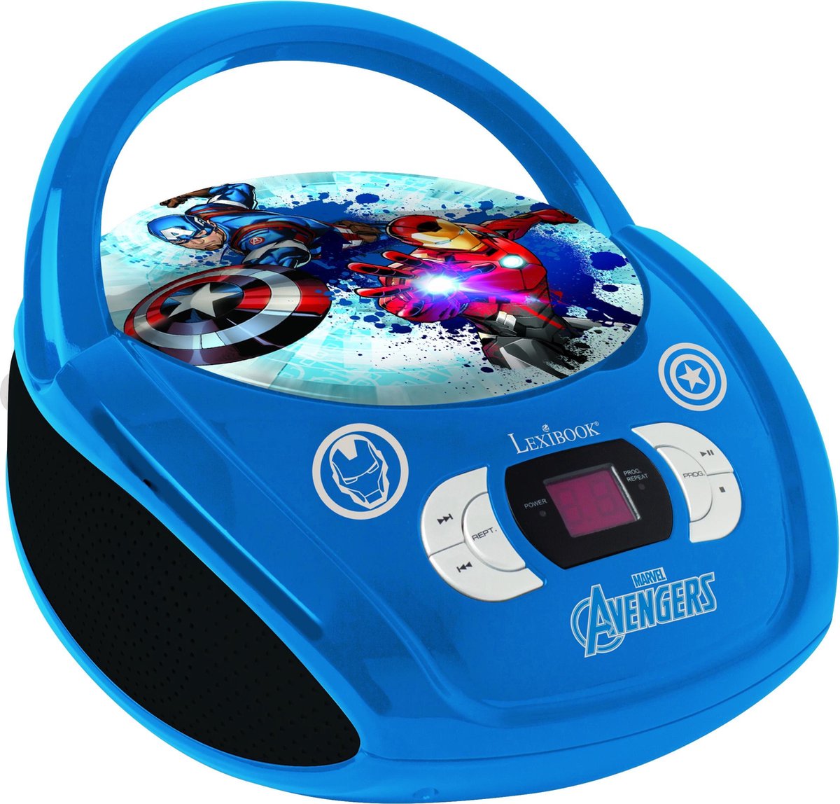 Lexibook RCD108AV Digitaal 1.6W Zwart CD radio
