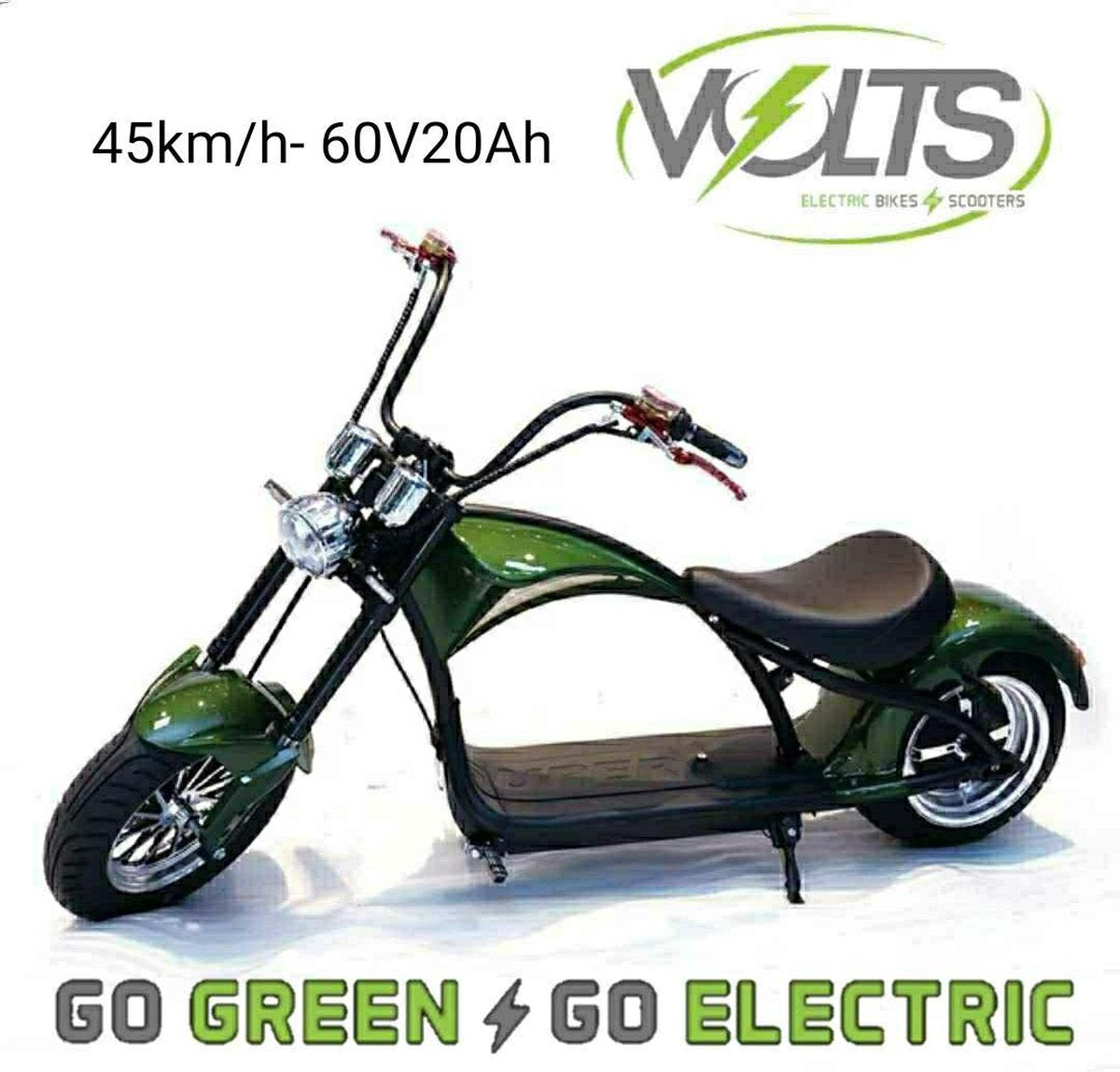 VOLTS V12 CHOPPER ELEKTRISCHE SCOOTER