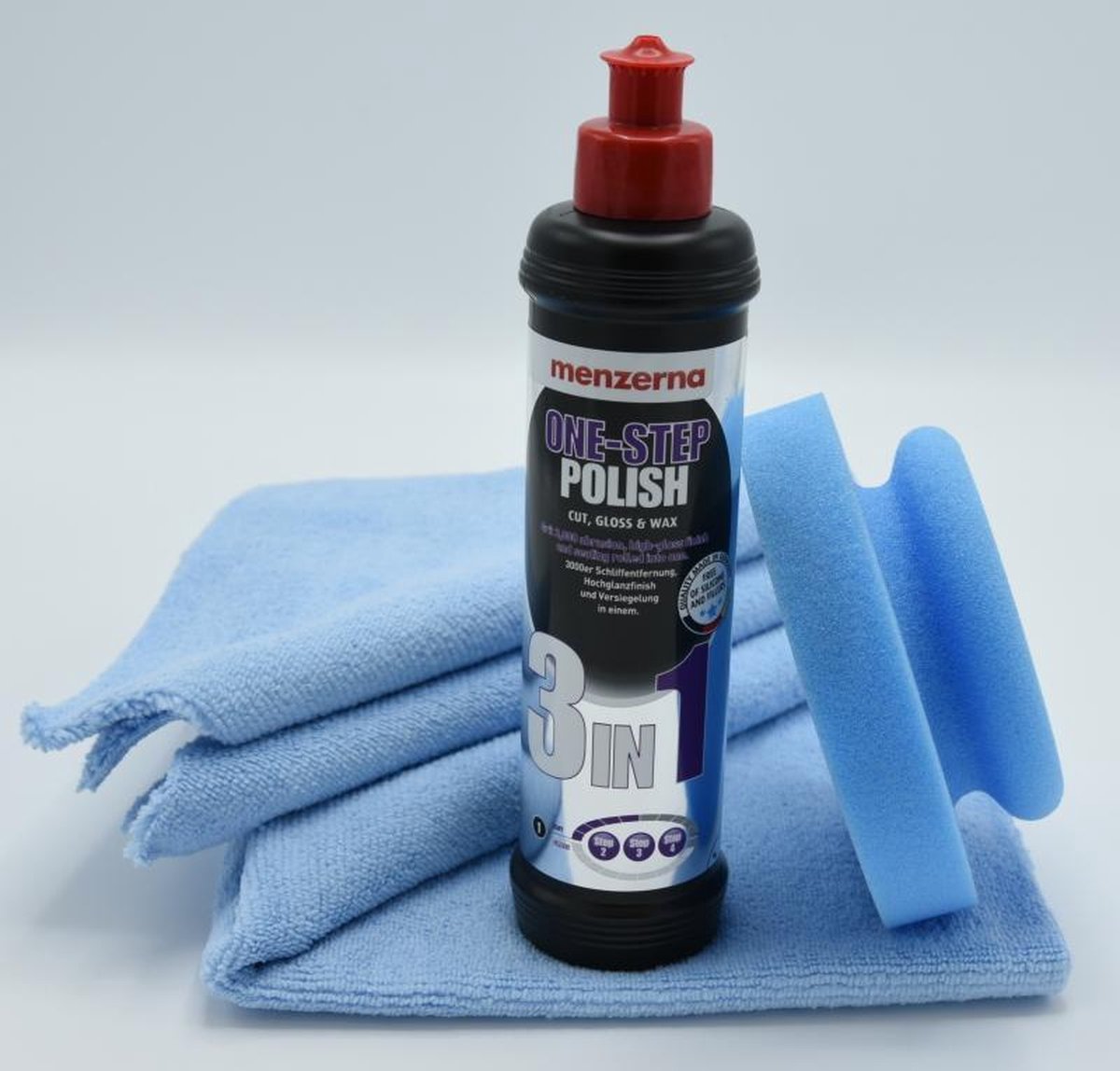 Menzerna -polijstpasta-One Step Polish 3 in 1- pakket