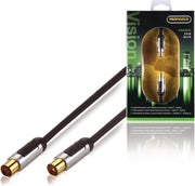 Profigold - Coax Kabel - zwart - 5 meter