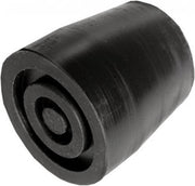 Stokdop 27mm dop zwart base diameter 40mm (2st)