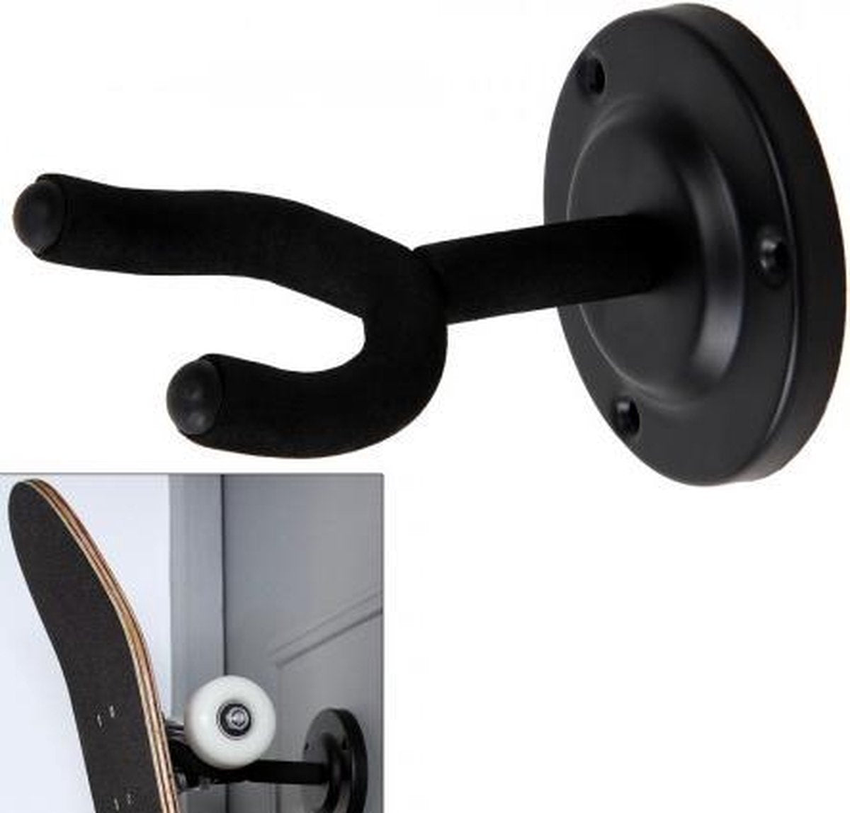 Muurbeugel voor skateboard