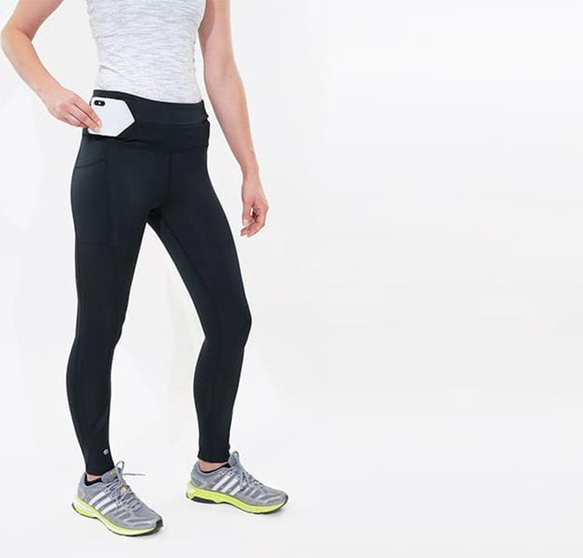 Flipbelt Legging Zwart - Sportlegging dames - Sportbroek dames - Sportkleding dames - S