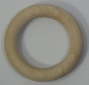 Houten ring beuken blank 70x12 Millimeter  25 stuks