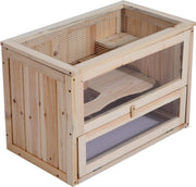 Hamsterkooi - Hamster - Knaagdierenkooi - Dieren - Hout - 60 x 35 x 42cm