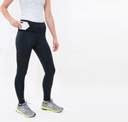 Flipbelt Legging Zwart - Sportlegging dames - Sportbroek dames - Sportkleding dames - L