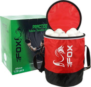 Fox Tt Tafeltennisballen Met Tas 20 X 26 Cm Polyester 120 Stuks