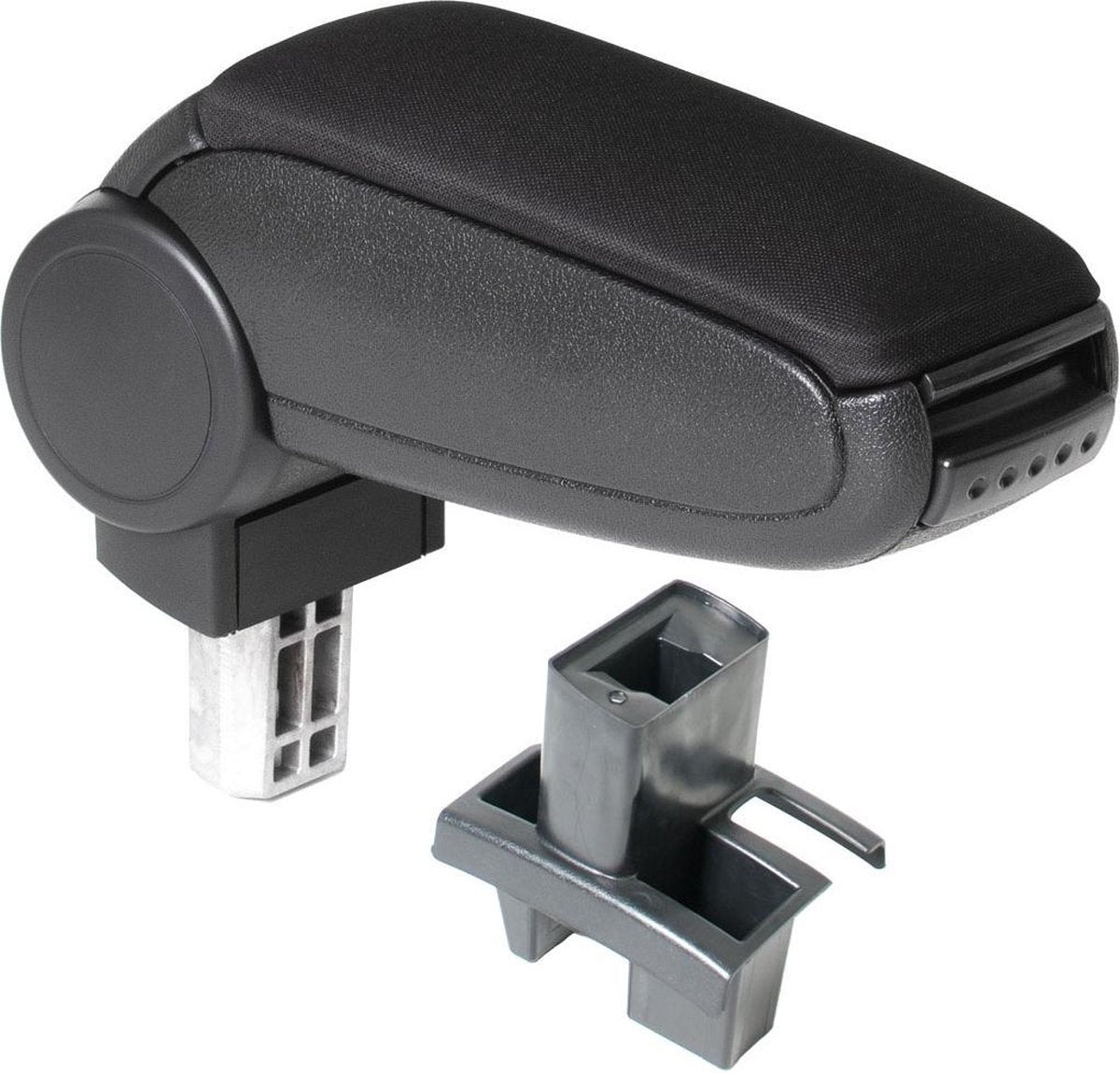 Armsteun zwart stof - geschikt voor Peugeot 307 Hatchback 2001-2008 (niet voor de CC en SW modellen)