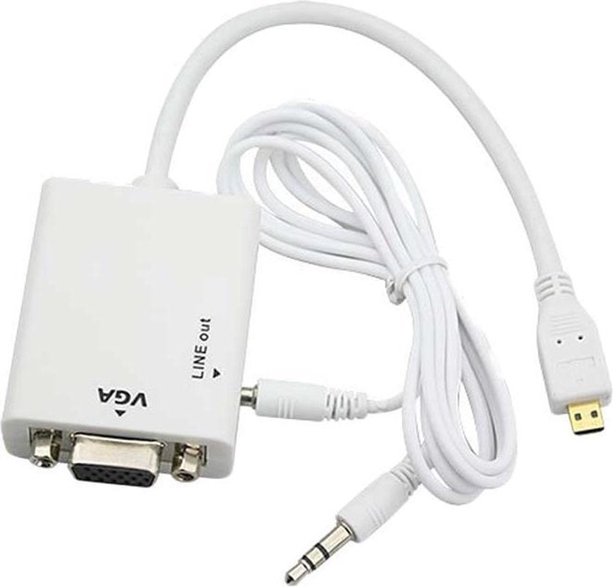 Micro HDMI to VGA Converter with Audio (1080P) _ Wit