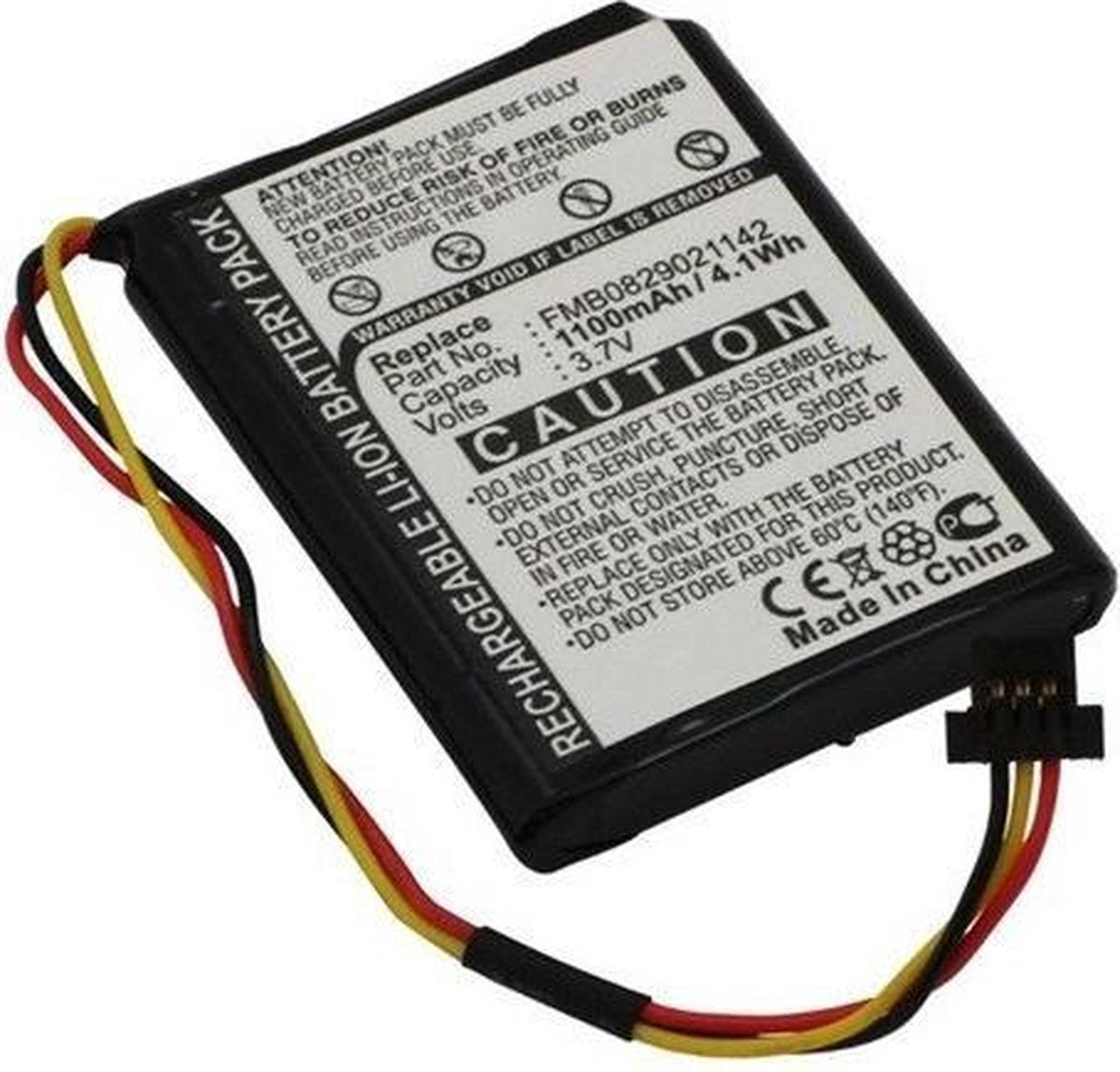 Accu voor TomTom One XL Traffic / One XL 340 / XXL Li-Ion