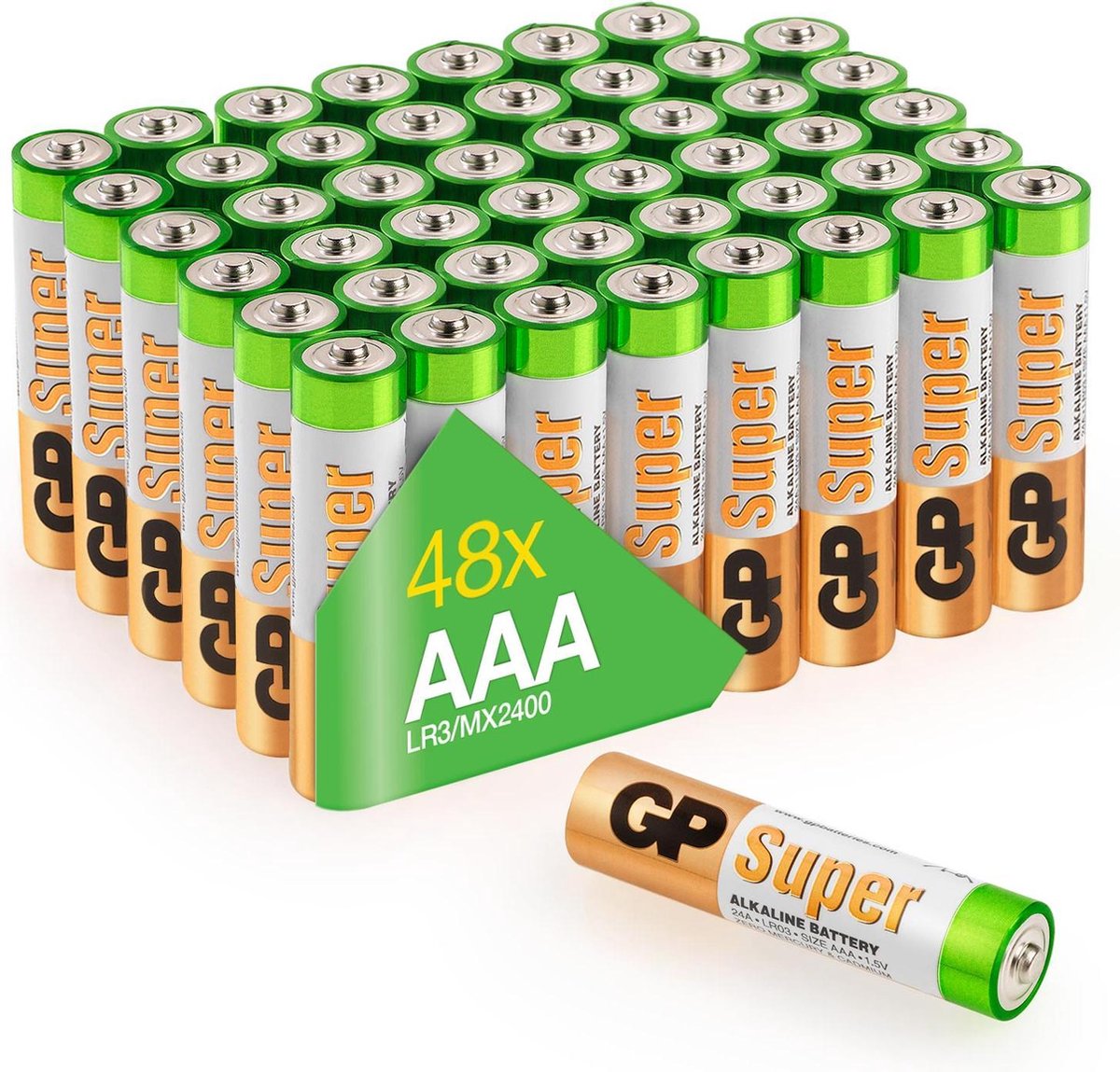 GP Super Alkaline batterijen AAA micro mini penlite LR03 batterij 1