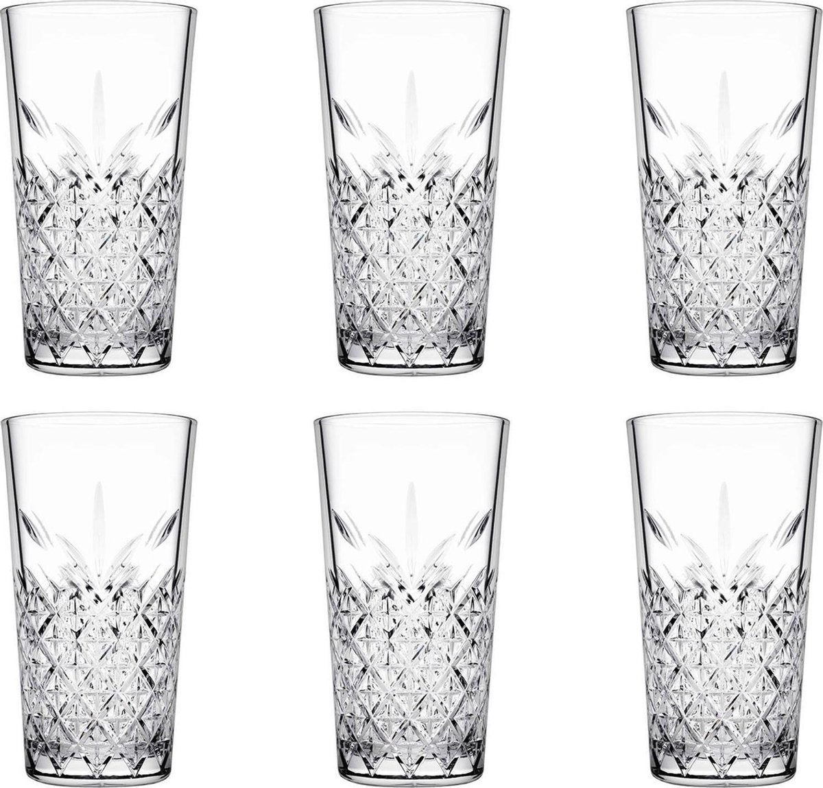 Pasabahce Longdrink Timeless Stapelbaar 45 cl - Transparant 6 stuk(s)