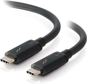 C2G 1 m Thunderbolt 3 Zwart 20 Gbit/s
