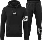 Malelions Captain Trainingspak - Black/Off-White - S