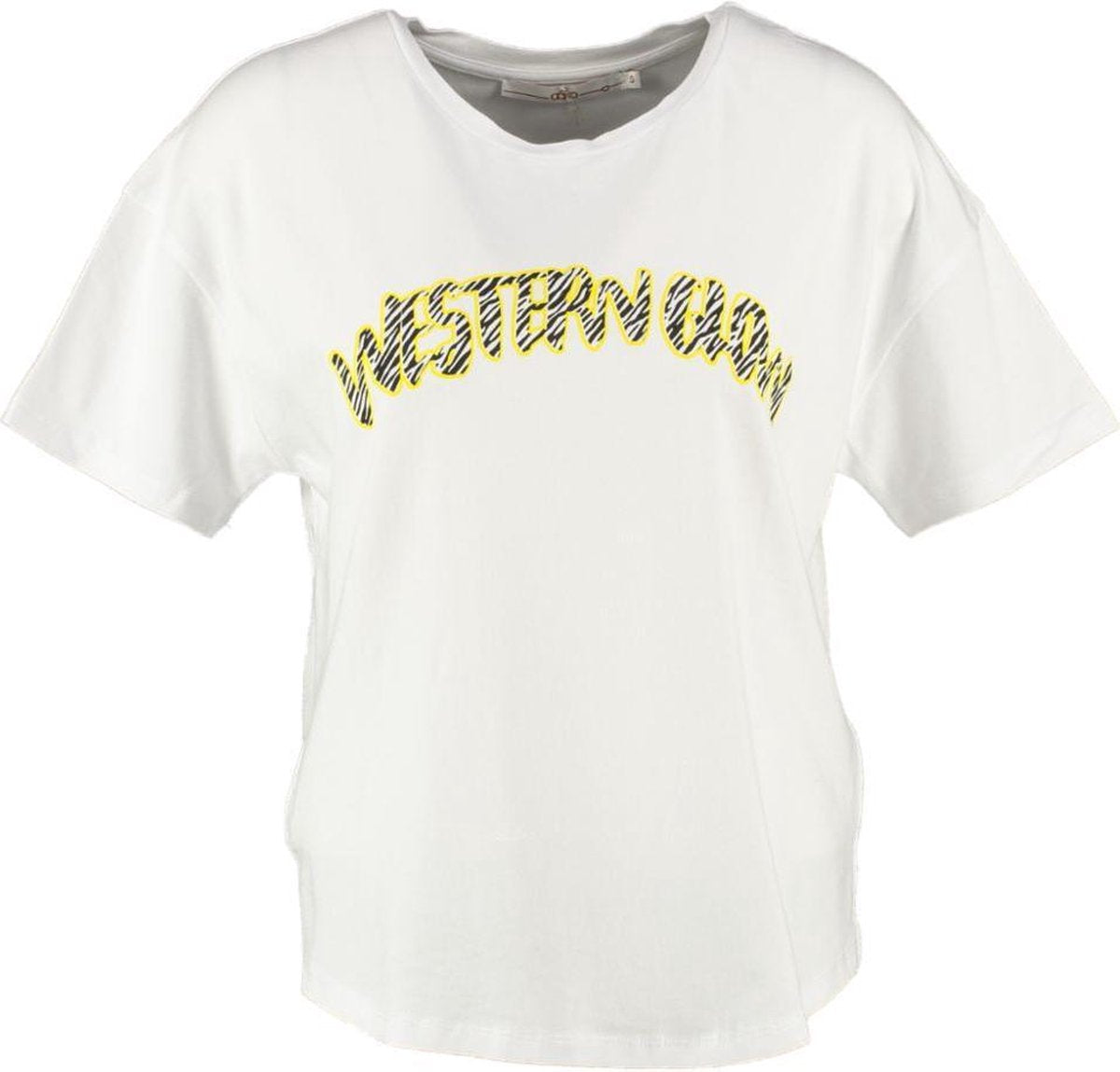 Aaiko wit loose fit t-shirt - Maat S