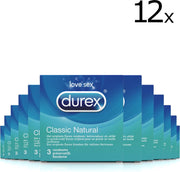 Durex classic natural - 12 x 3 stuks