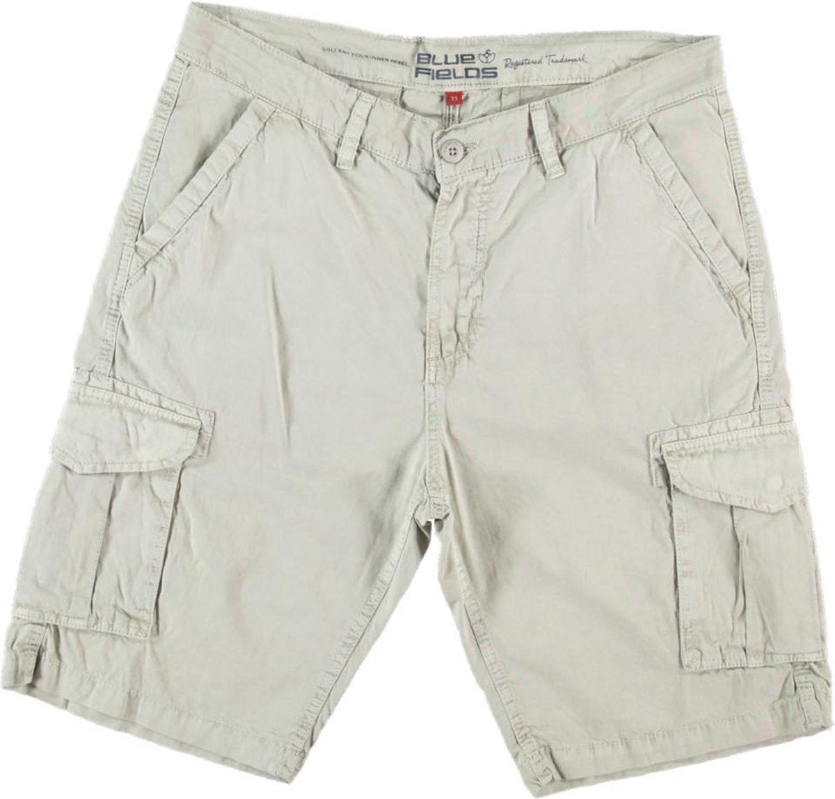 Bluefields beige short twill katoen - Maat W31